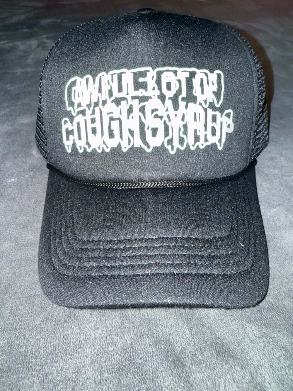 That's A Awful Lot Of Cough Syrup By Destto Dubb Trucker Hat
